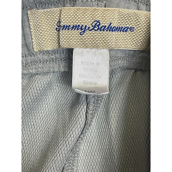 Tommy Bahama Sweatpants Mens M Gray Elastic Waist w Drawstring Straight Leg - Picture 9 of 13